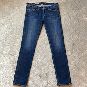 AG Adriano Goldschmied the Stevie Slim Straight jeans. Size 29.